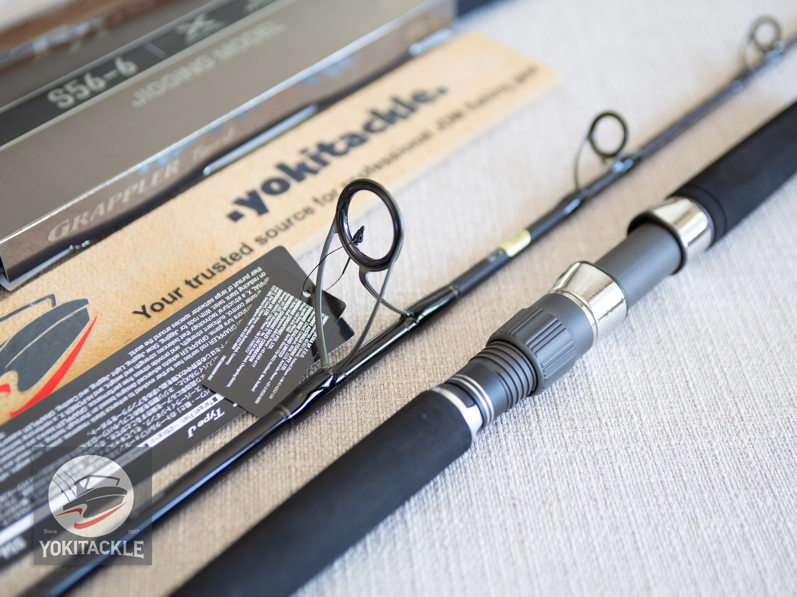 Shimano 25 Grappler Type J S56-6 Jigging Spinning Rod