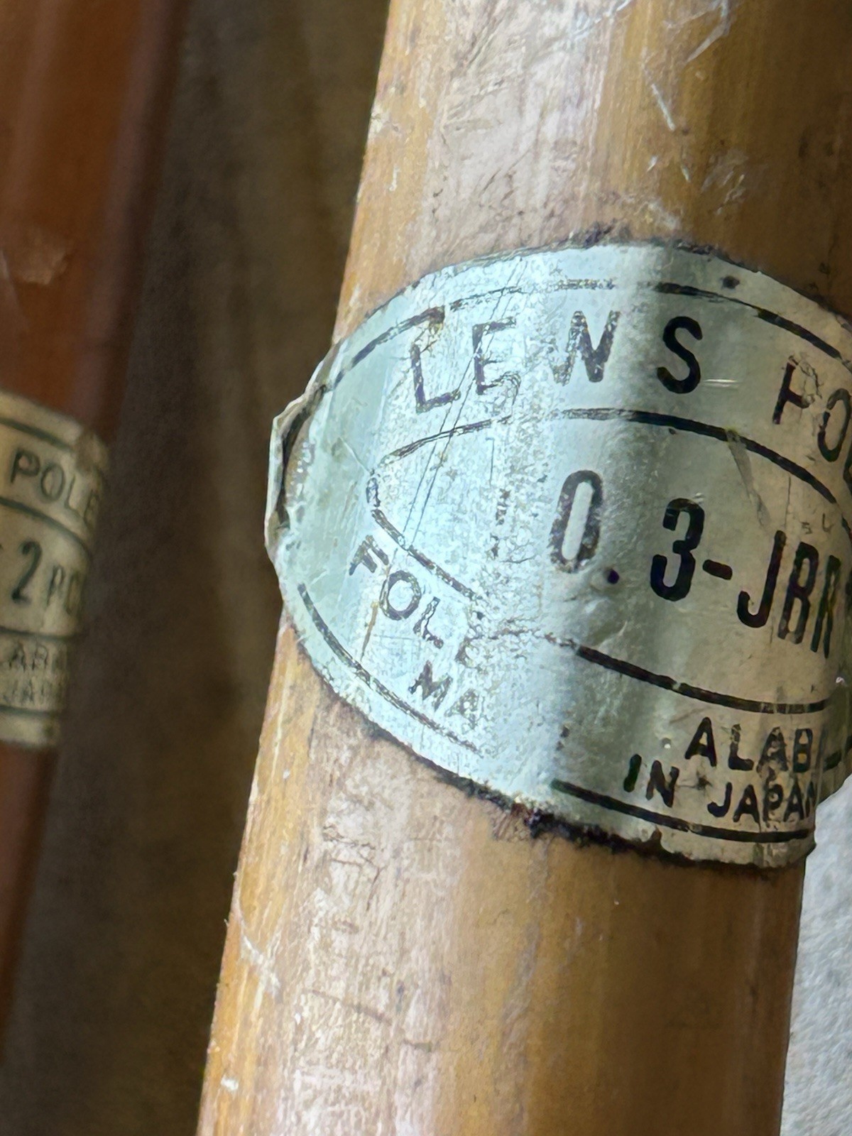 Lews Poles Foley ,Alabama Bamboo Fishing Poles 2pc 10’/3pc11’ Plus Extra W/line