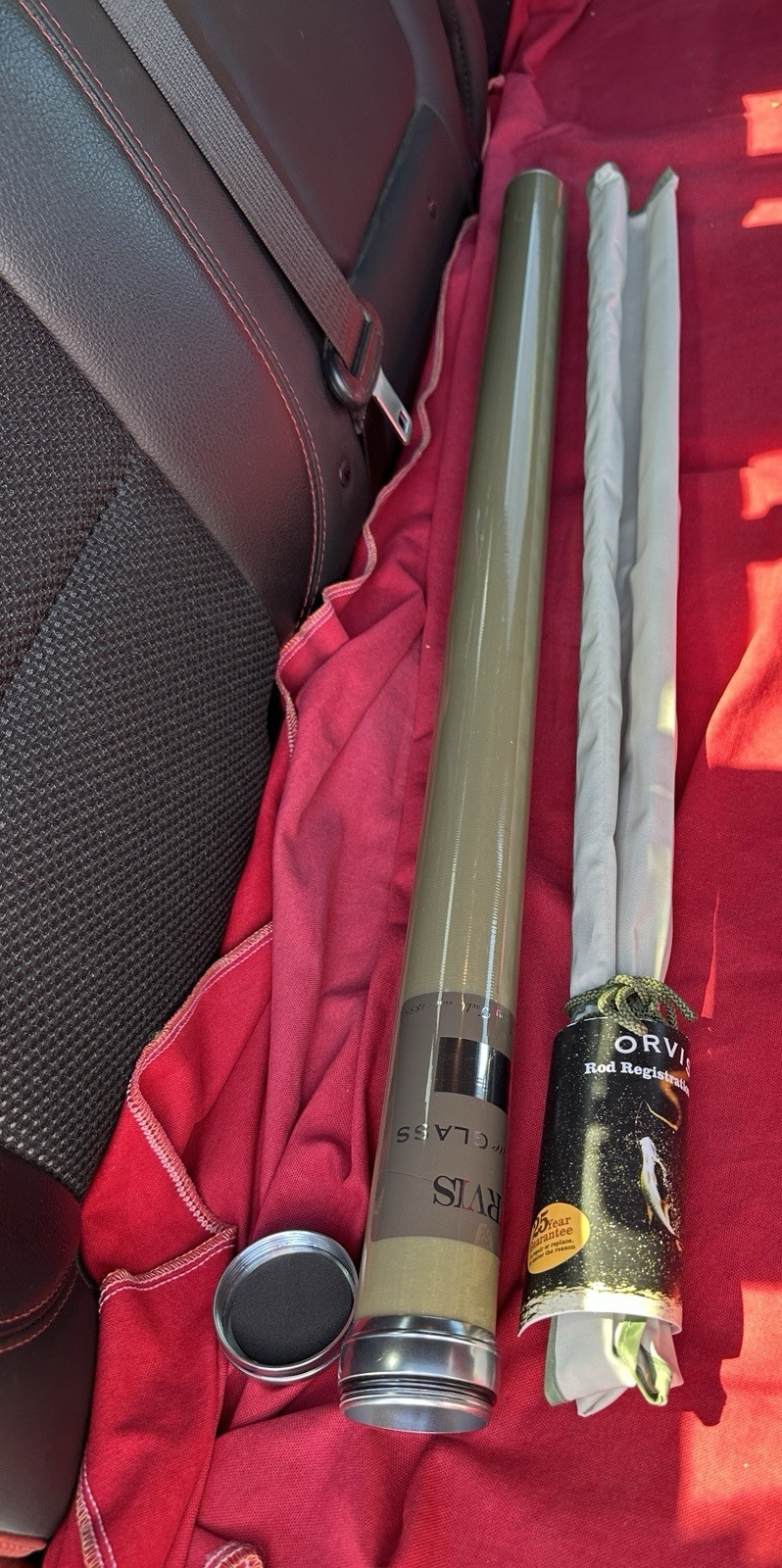 Orvis Superfine Glass 764 3-Piece 4 WT – 7’6” Full Flex Fly Rod – NEW