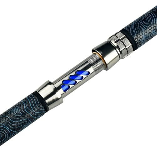 Catfish Fishing Rod – 1 Piece 7’Glow with Black Dark Monster Catfishing Casting
