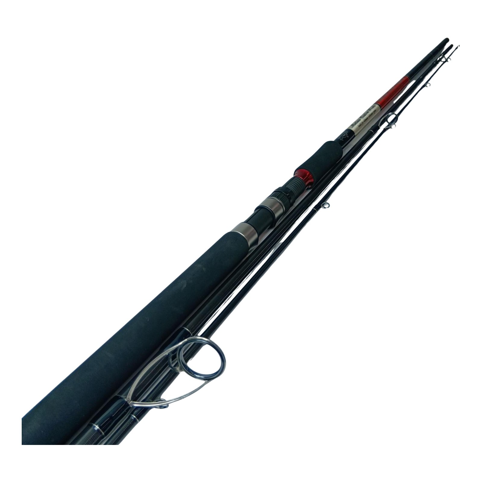 MC works Medusa Custom Works Seabass Rod Black & Chrome 116SH/3 3-piece body…