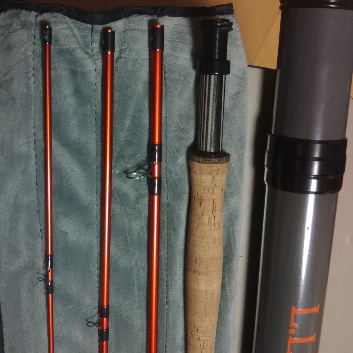 L.L.Bean APEX 9 5wt 4pc Fly Rod, 9 feet, #5 weight Used, 4-piece fly rod LL Bean