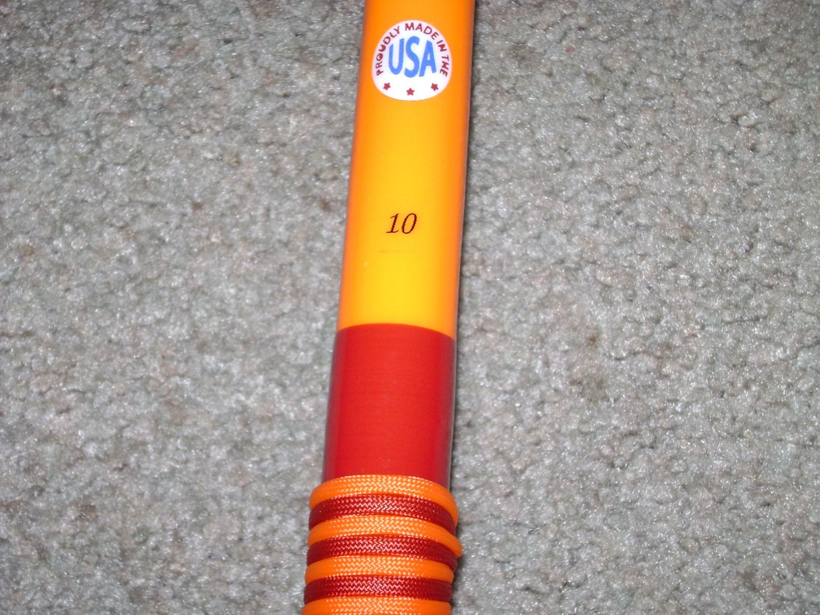 GLOW ROD MEAT HUNTER EXTREME 10′ ORANGE GLOW Casting Rod – BIG FISH, STRIPER!