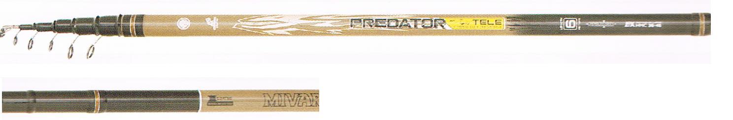 Mivardi Predator Tele Rod 7m 40-80g TELERUTE STELLFISCHRUTE EXCELLENT ACTION *NEW*
