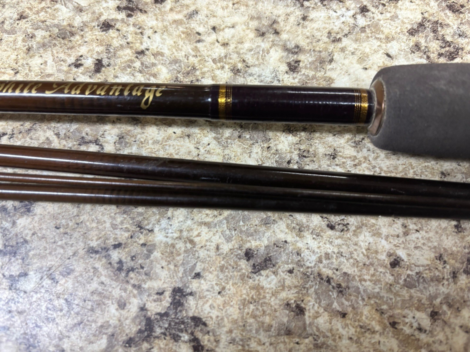 RARE Ultralight GRAPHITE Spinning ROD. 7 FOOT 6 INCH 2-8 # Kunnan Spiraltech