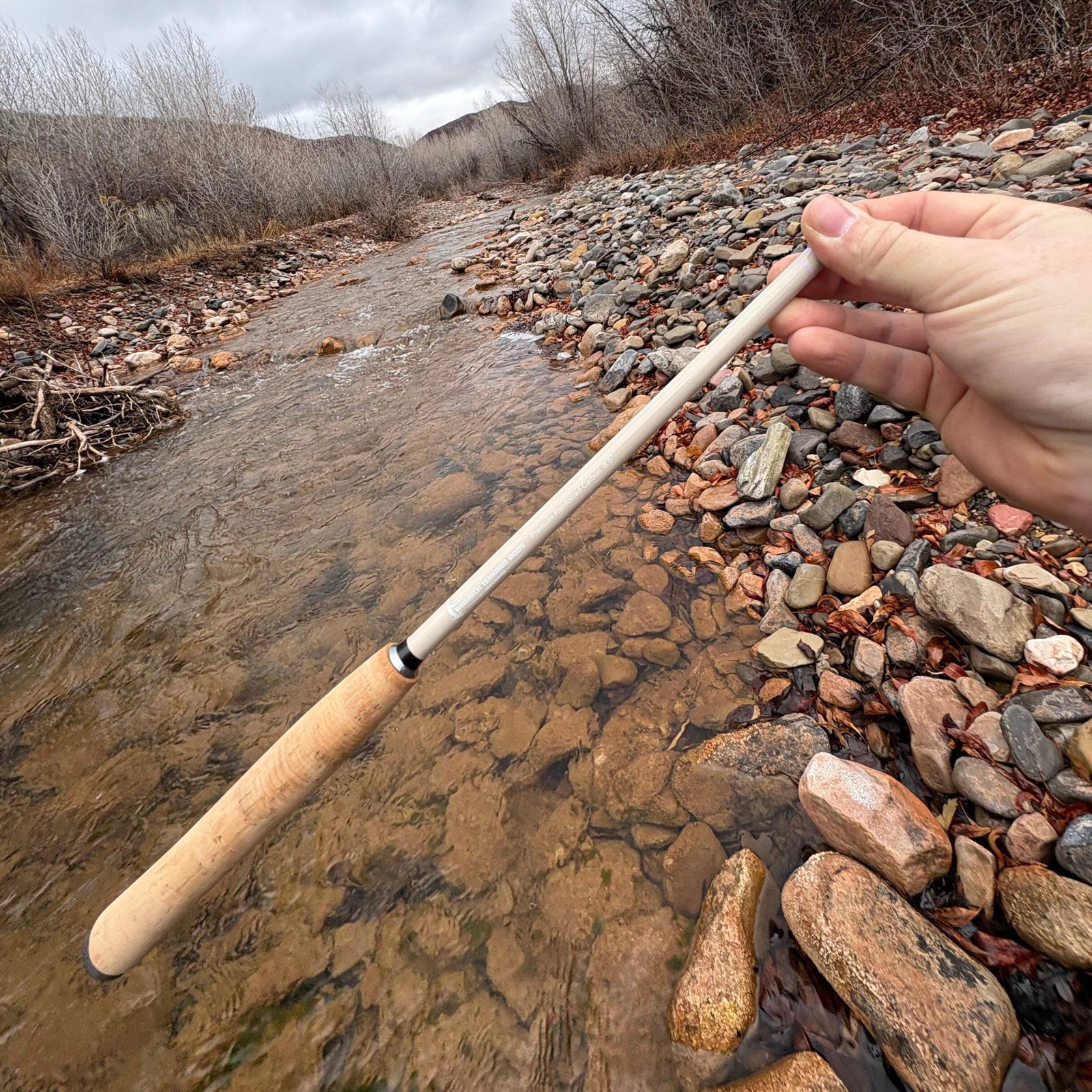 Wasatch MothRod 8’5″ Tenkara Rod 1.9 oz Collapses 16in w/ Rod Tube