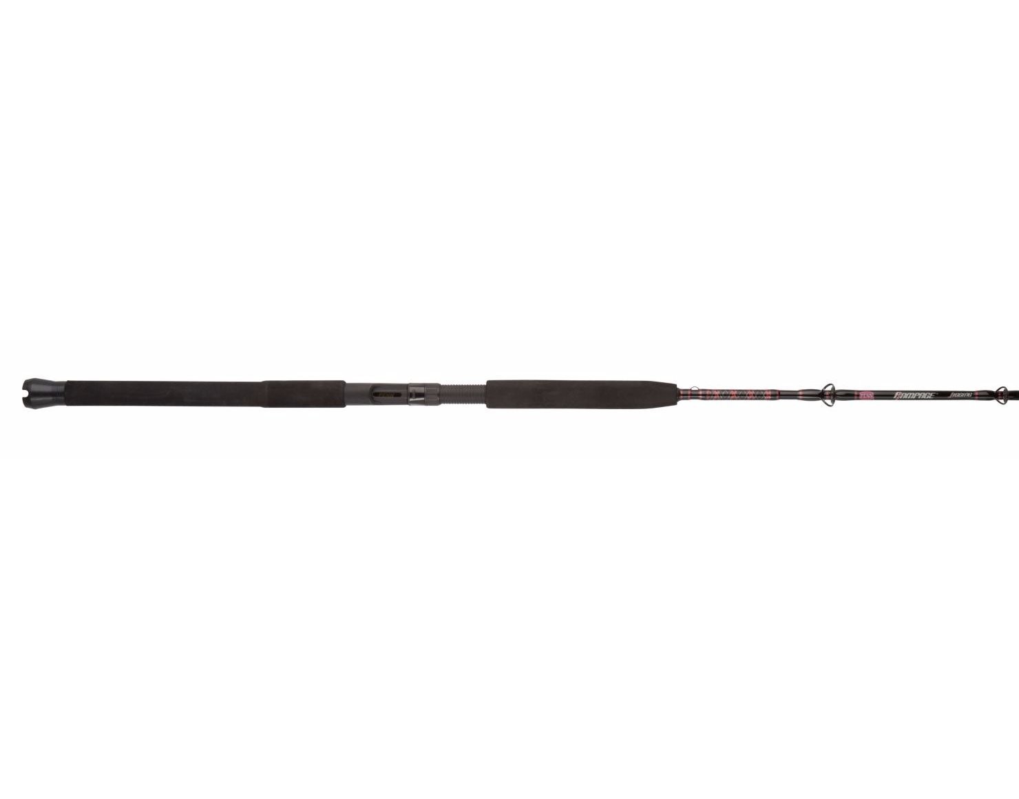 Penn Rampage Jig 66 Nearshore/Offshore Spinning Rod 1-Piece Fishing Rod 30-80Lb