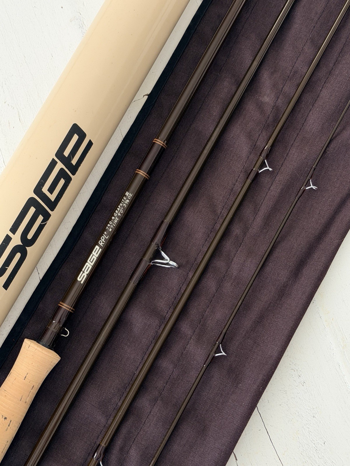 **BEAUTIFUL**🔥 VINTAGE SAGE RPL+ 7wt. 9’ft FLY ROD!! 🔥~LEGENDARY~🔥