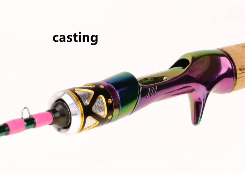 1.68m 1.8m Trout Fishing Rod Portable Casting Rod Carbon Fiber Spinning Rod Fast