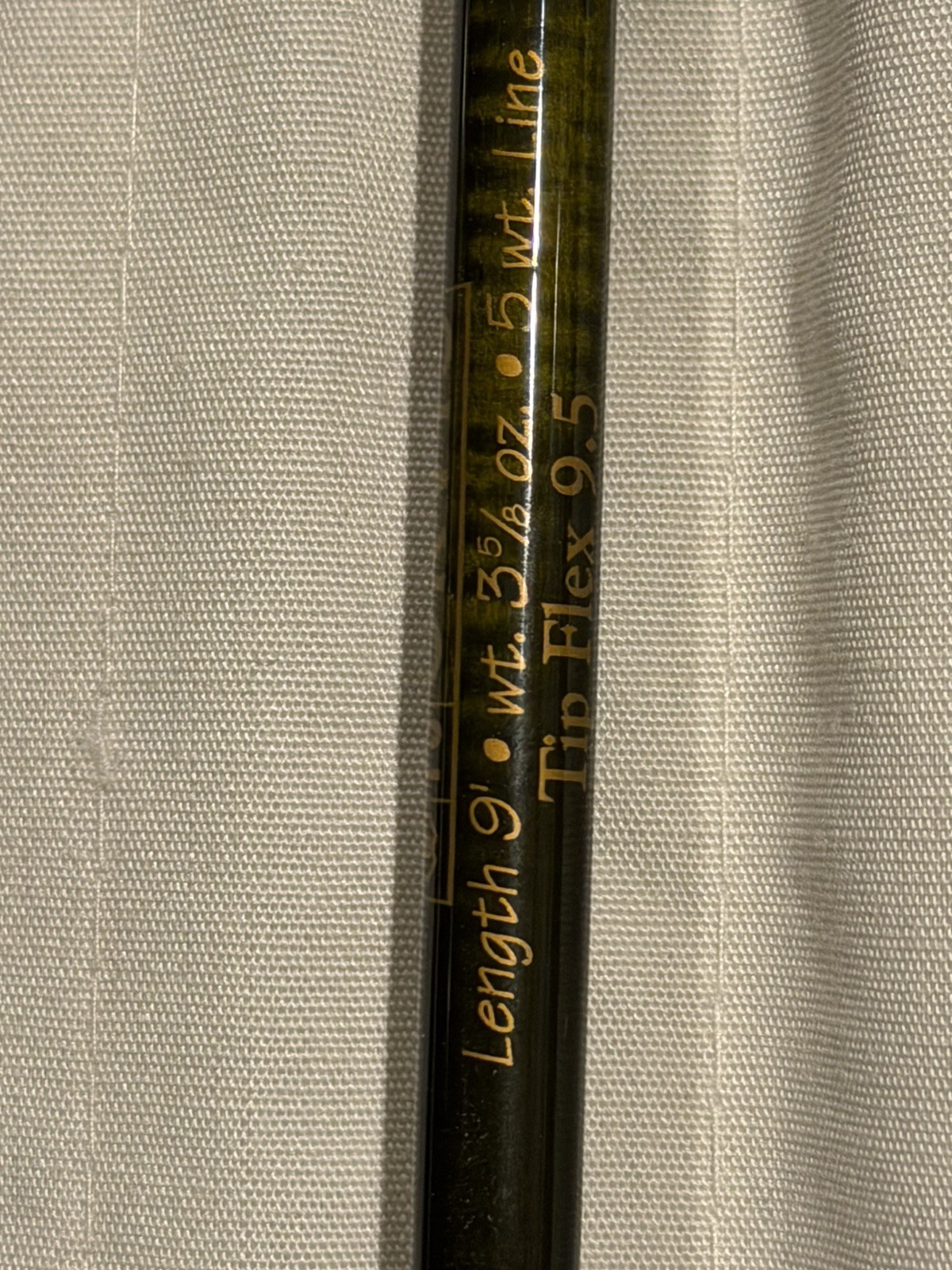 Orvis collectible Vintage T3 9ft 5 wt 4 pc 9.5 Tip Flx rod , tube, sock exc+++