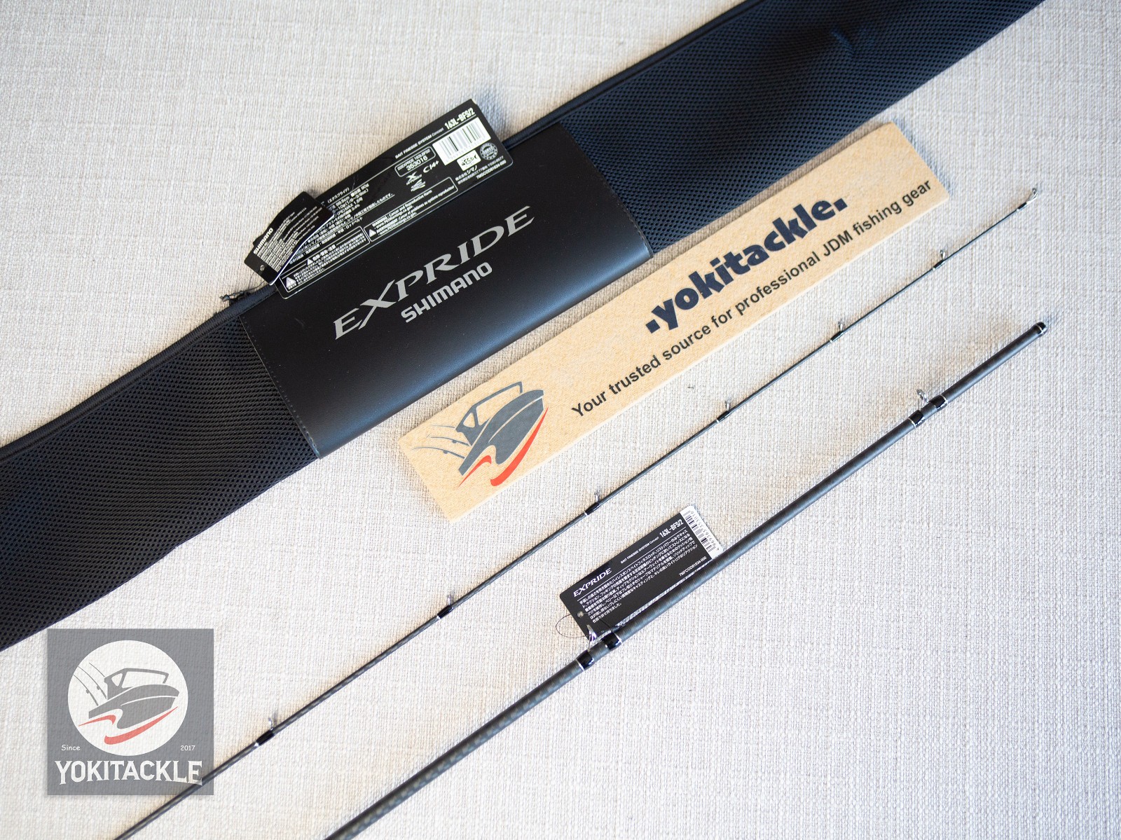 Shimano 22 Expride 163L-BFS/2 Baitcasting Rod for Bass-Watch Our Product Video