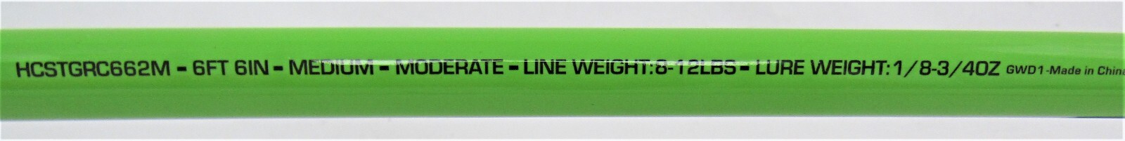 ZEBCO HOT CAST SPLASH 6’6″ HOT CHARTREUSE SPIN CAST COMBO #HCSTGRC662M