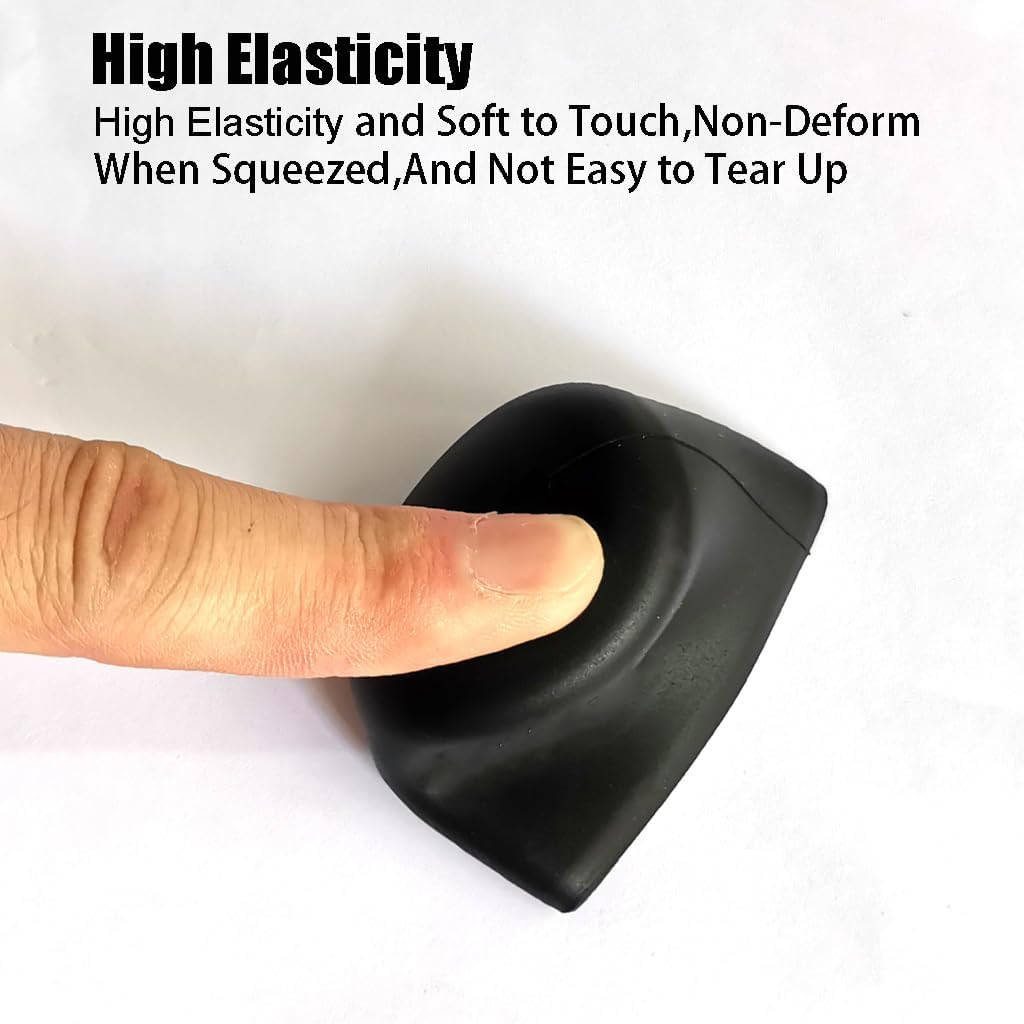 4 Pcs Fishing Rod Butt Cap Silicone Rod Butt Cushion Protect the Butt End of Rod