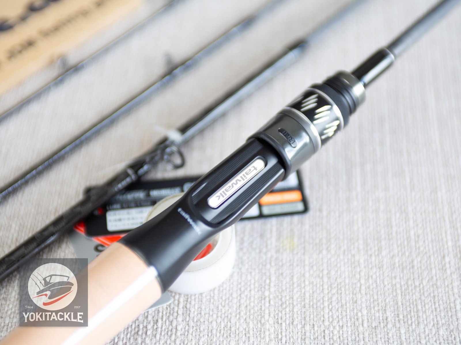 Tailwalk Namazon Mobilly C584MH Baitcasting Rod for Bass 4 Piece Rod