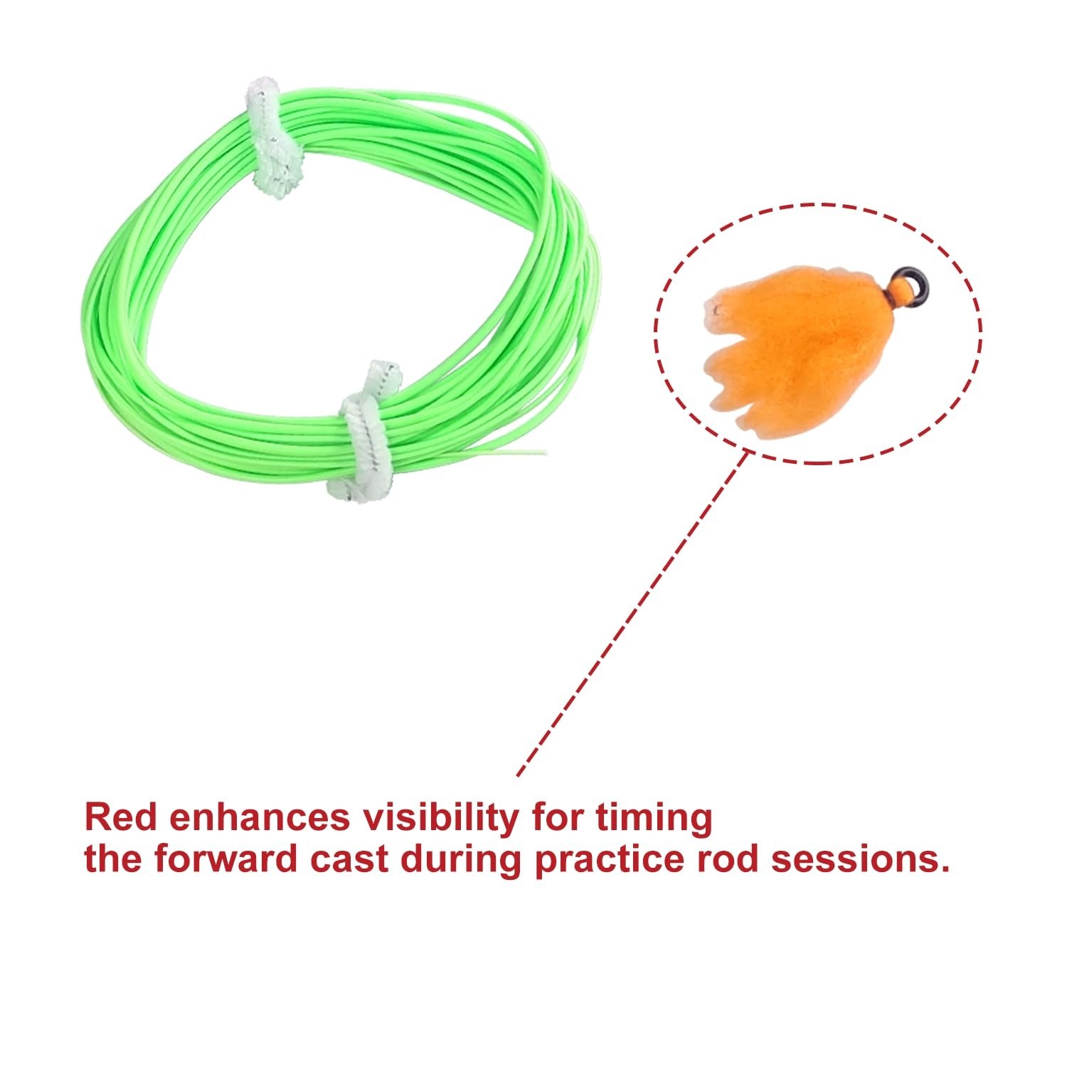 4′ Practice Fly Rod for Beginners – 3-Piece Casting Game Fly Fishing Rod