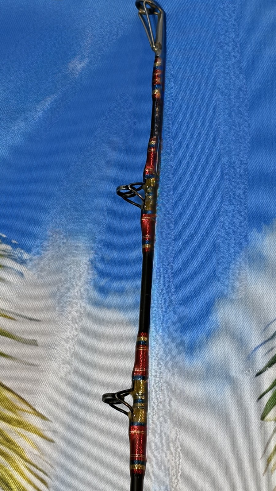 CALSTAR BT-195XH Custom by LONGFIN 15-30lb Saltwater Rod AFTCO-2M 6′ Red