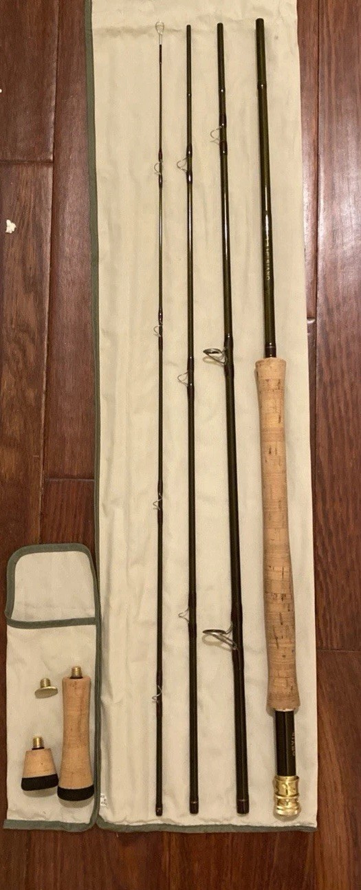 ORVIS ZG ) HeLios 911-4 pc Tip Flex fly rod and metal tube