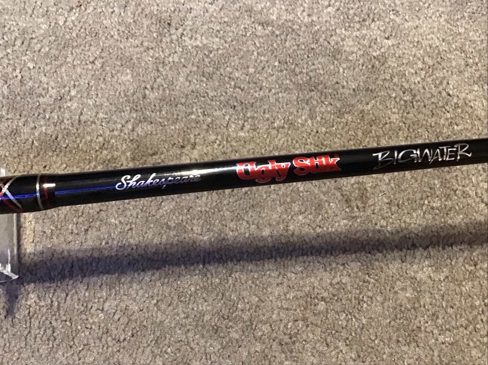 Shakespeare Ugly Stick 2pc 7’ Big Water Series 10/25lb Spinning Rod Lot S1