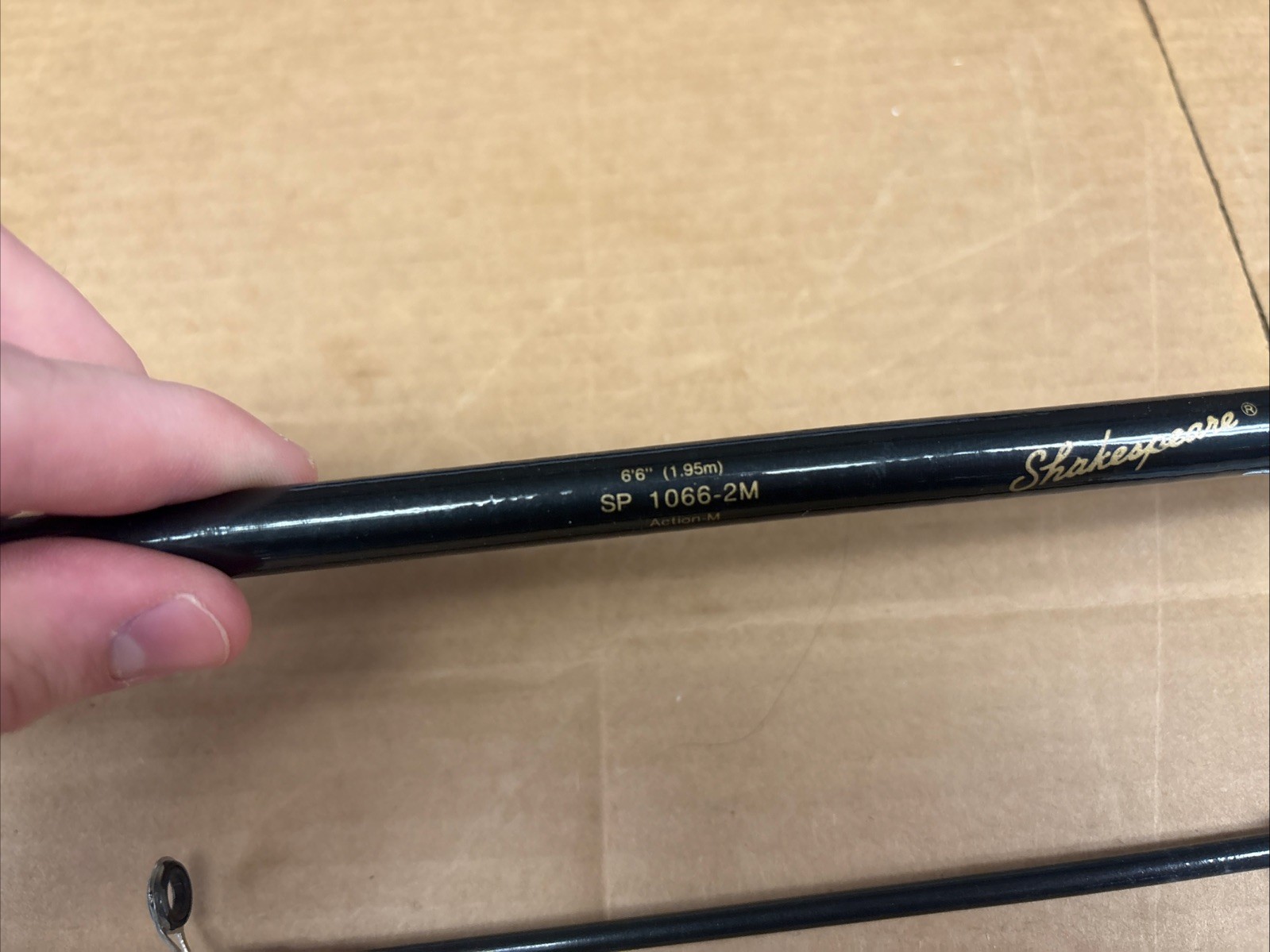 Shakespeare Pro Touch SP 1066-2M 6’6 Fishing Rod 2 Piece NOS