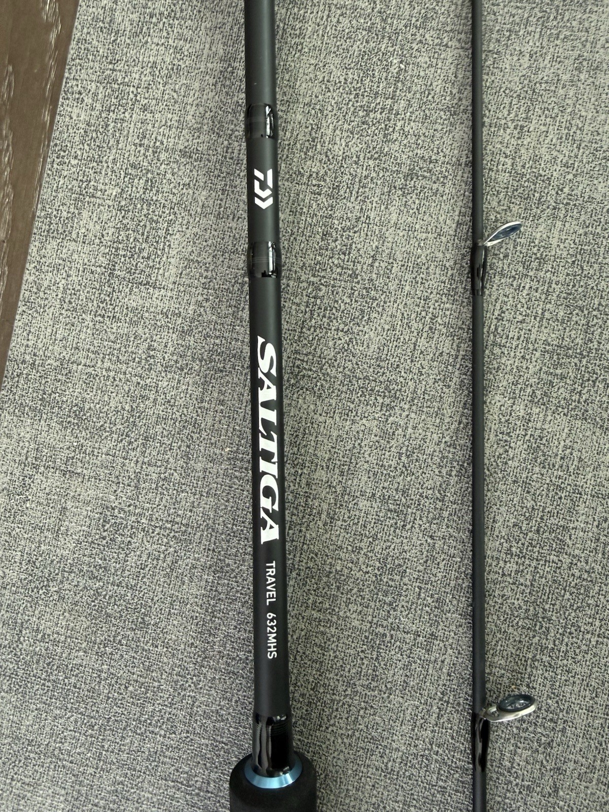 Daiwa Saltiga Saltwater 632MHS Travel 2 Piece 6’ 3” Spinning Fishing Rod
