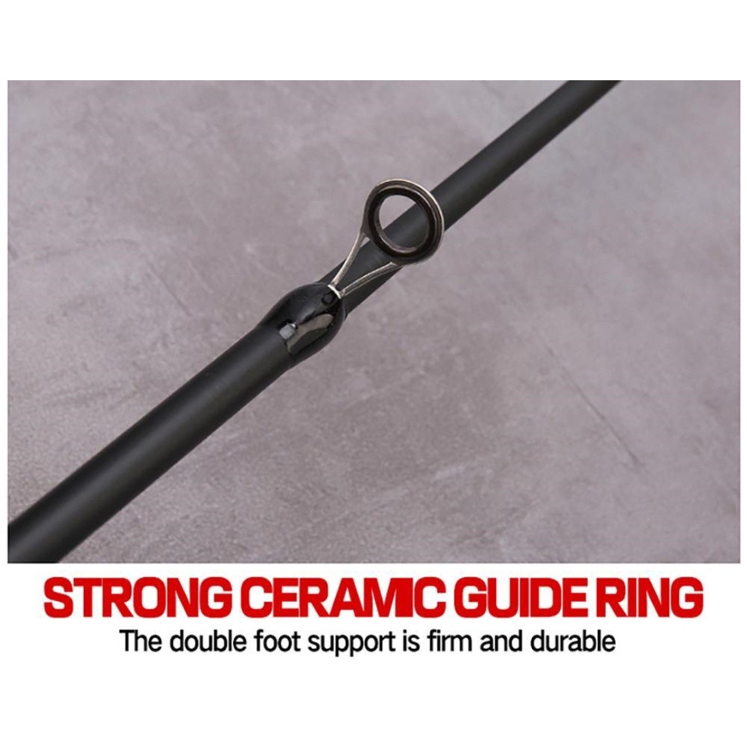Ultra-Light Fishing Rod Carbon Fiber Spinning Casting Pole Handle Telescopic Rod