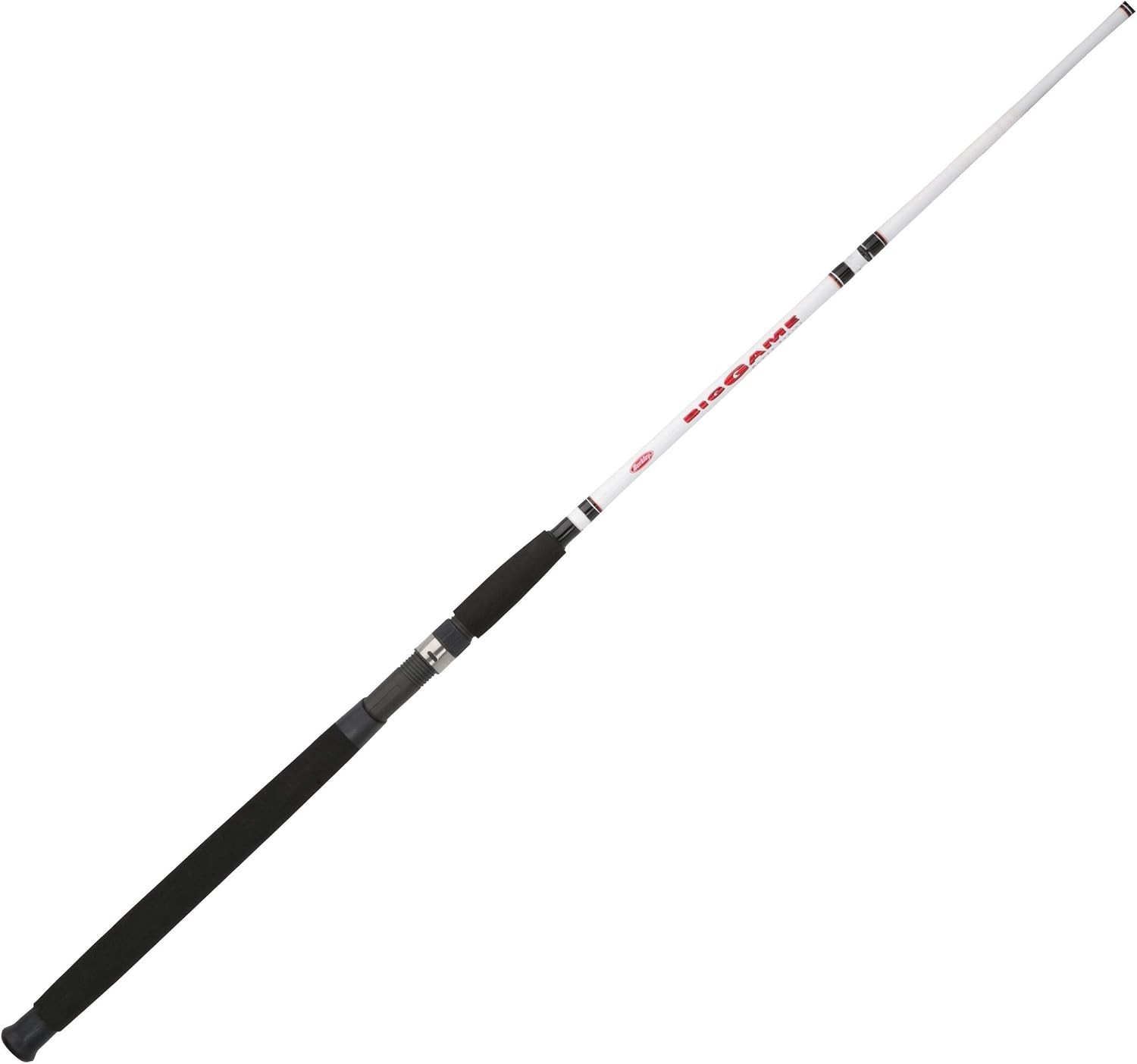 Durable Big Game Fishing Rod – Fiberglass, Lightweight, Catfish & Trout