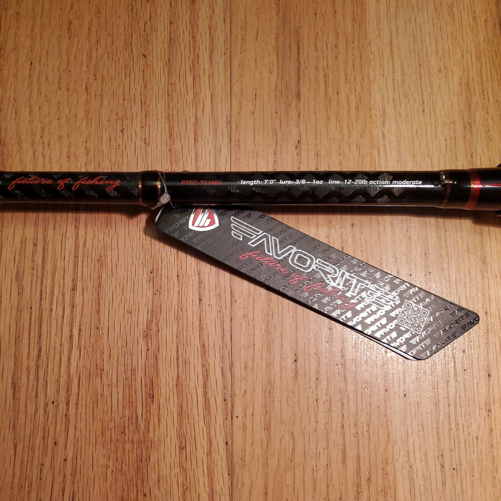 New Favorite Fishing Baitcast Combo Phantom Crankin Phat Glass & Absolute 7′ MH