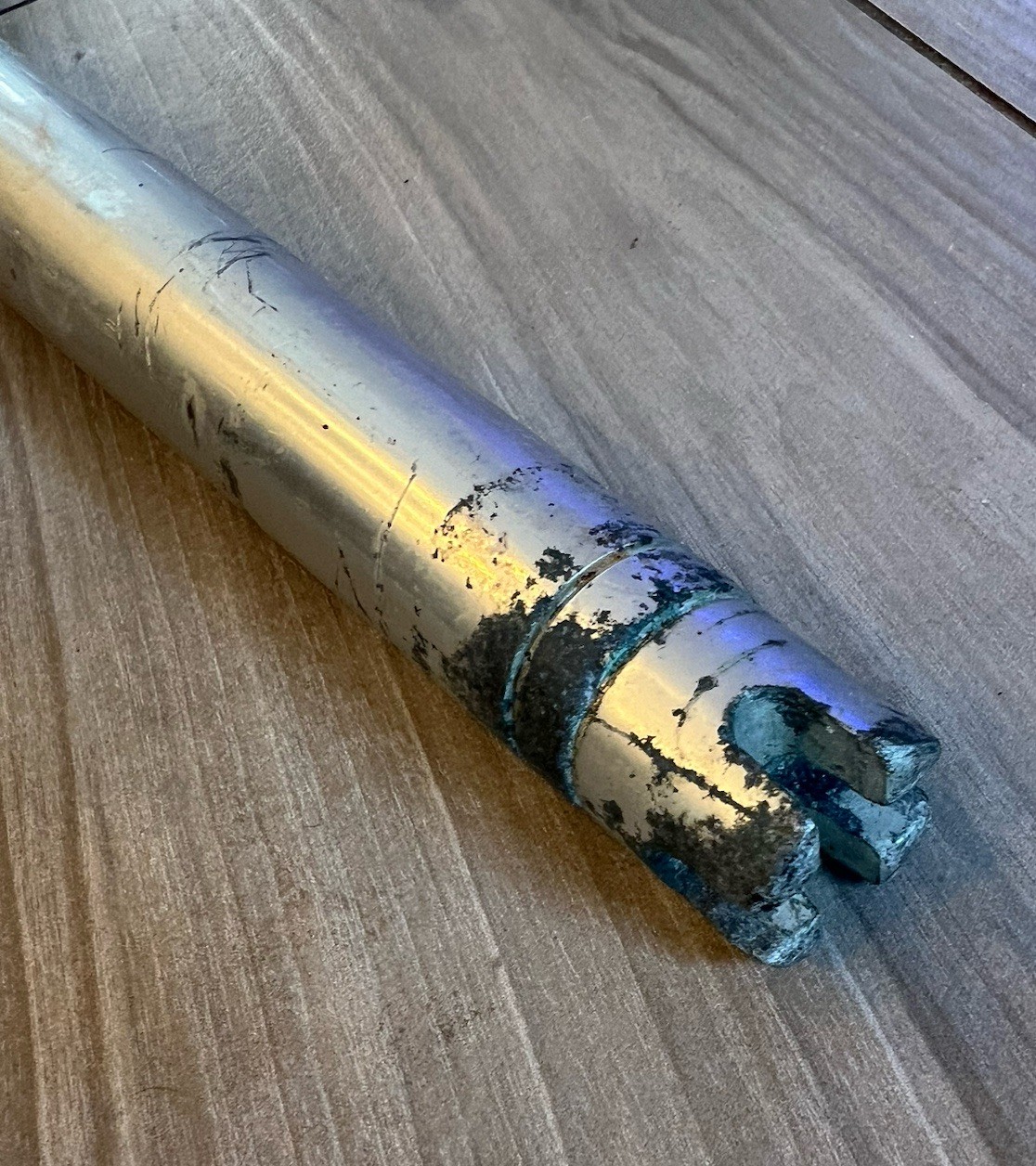 Aftco Bent Butt Aluminum Detachable Uni-Butt Big Game Fishing Rod Butt Made USA
