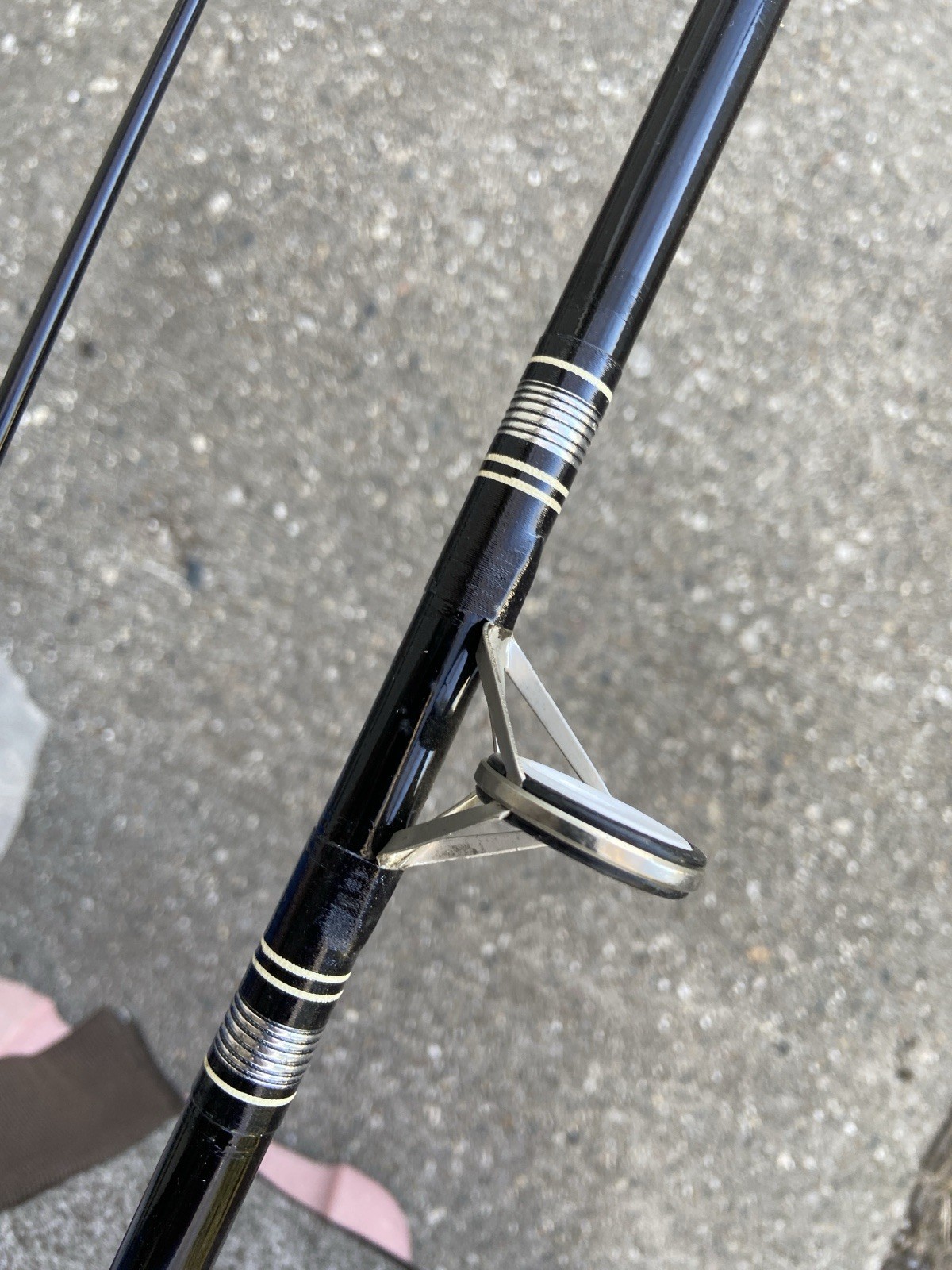VINTAGE NEVER USED MASTER FISHING TACKLE 6585L 8′ 8″ SURF ROD
