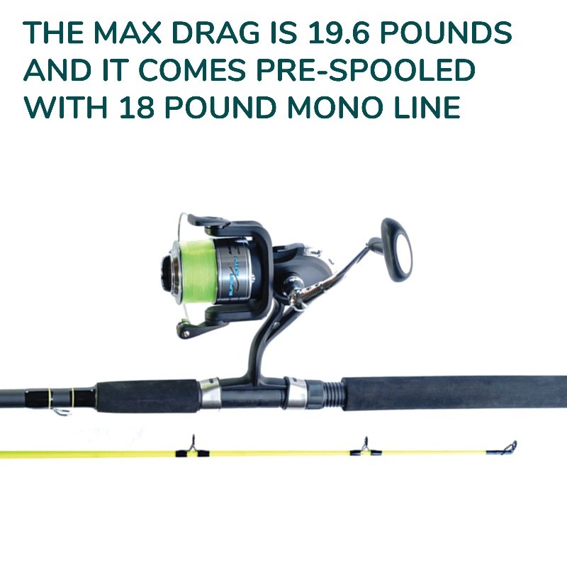 Ardent Super Duty Combo, 7’6″ MH Rod, 5000 Spinning