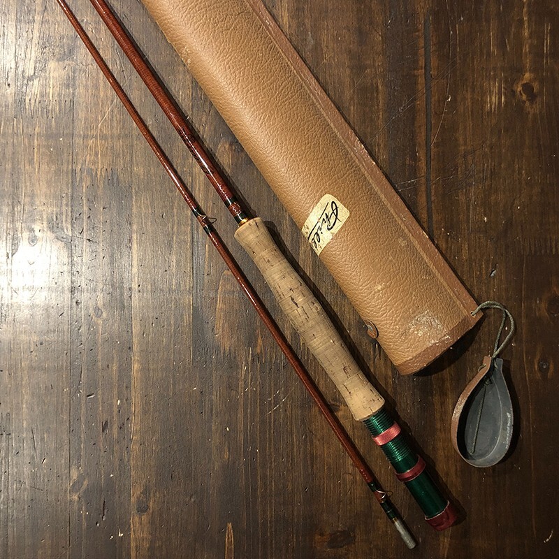 Phillipson Challenger 76R Woven Trevarno Glass Fly Rod Vintage