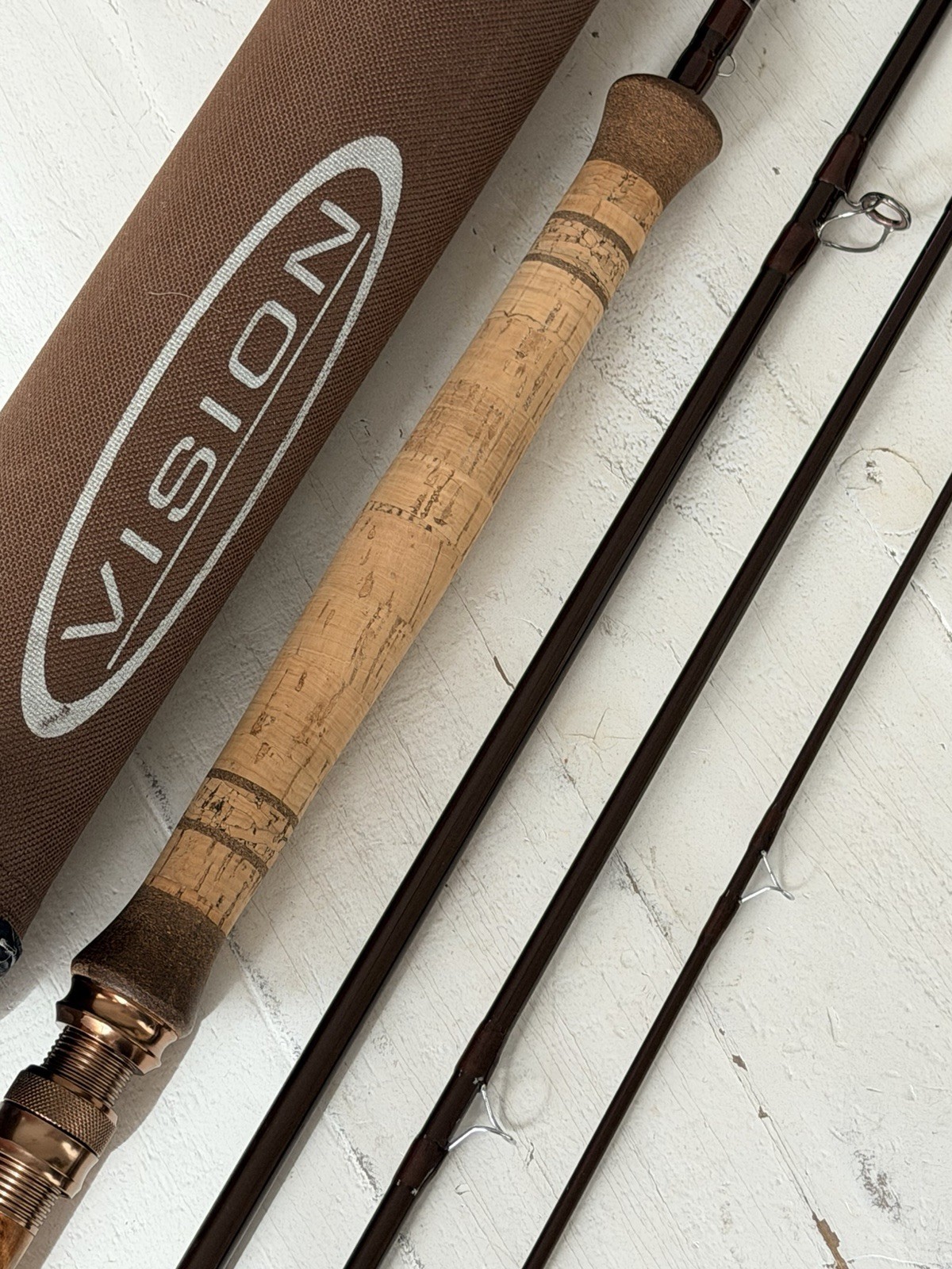 **BEAUTIFUL** 🔥 VISION 6wt. 10’11”in 4pc Switch/Spey Flyrod!! 🔥