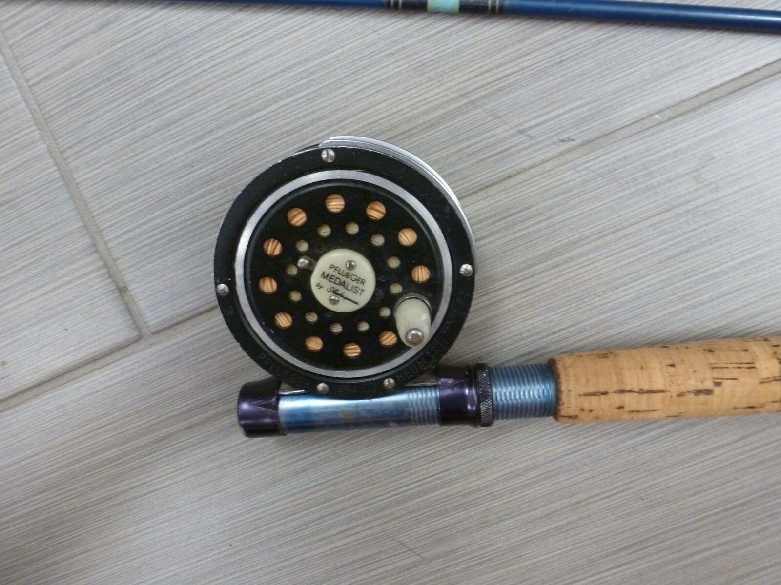 Garcia Fly Rod, 567 , 7’6″ w/ Pflueger Medalist 1494 Reel
