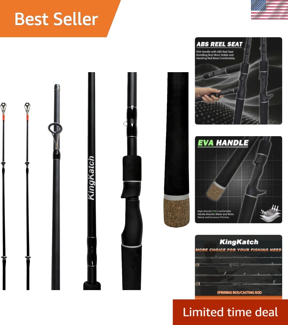 Elegant 7′ Spinning Fishing Rod – Dual Tips, Fast Action, Unmatched Sensitivity
