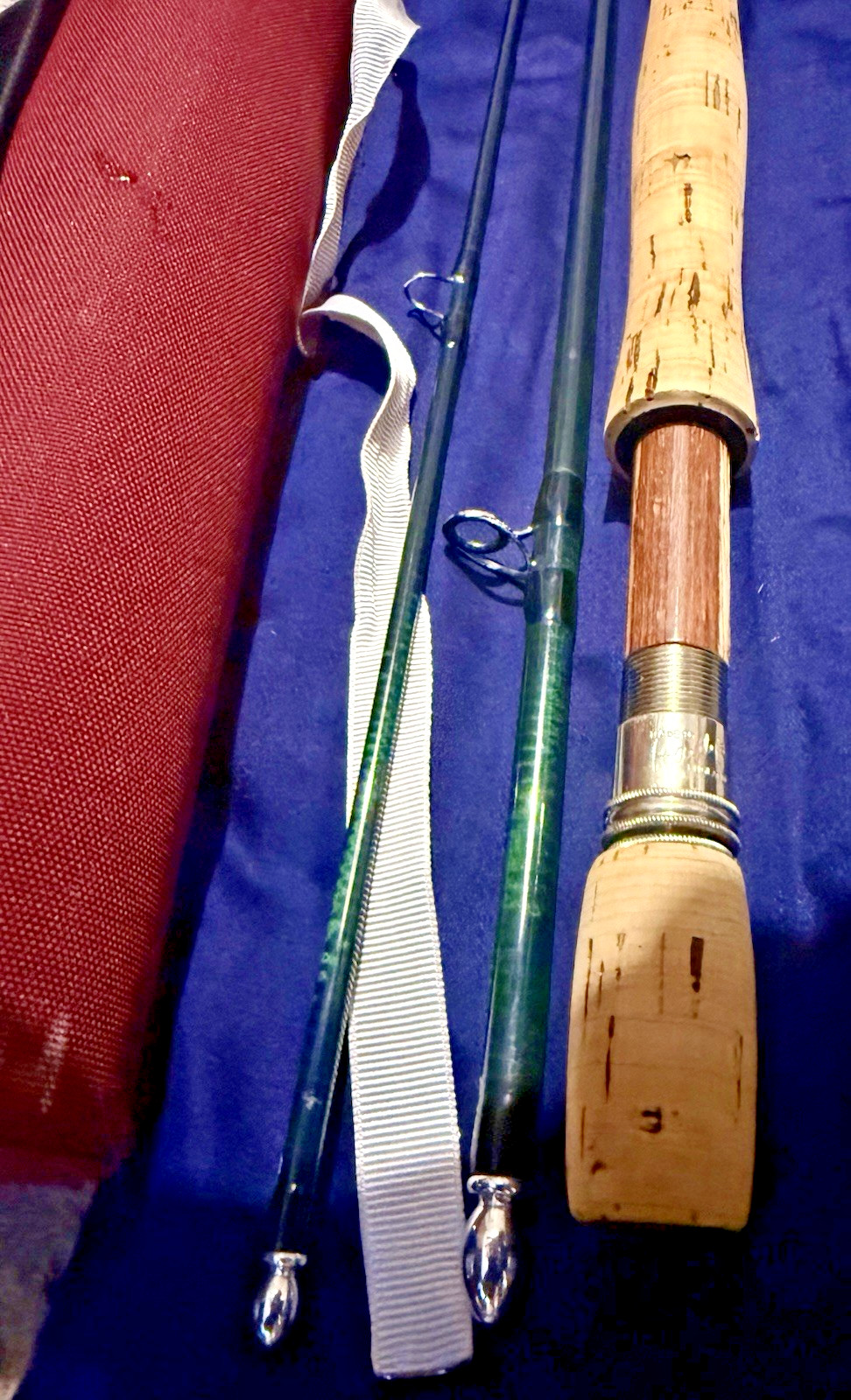 Hardy Gem 10 Foot #8 Carbon 3 Piece Trout & Sea Trout Fly Rod with Bag & Tube