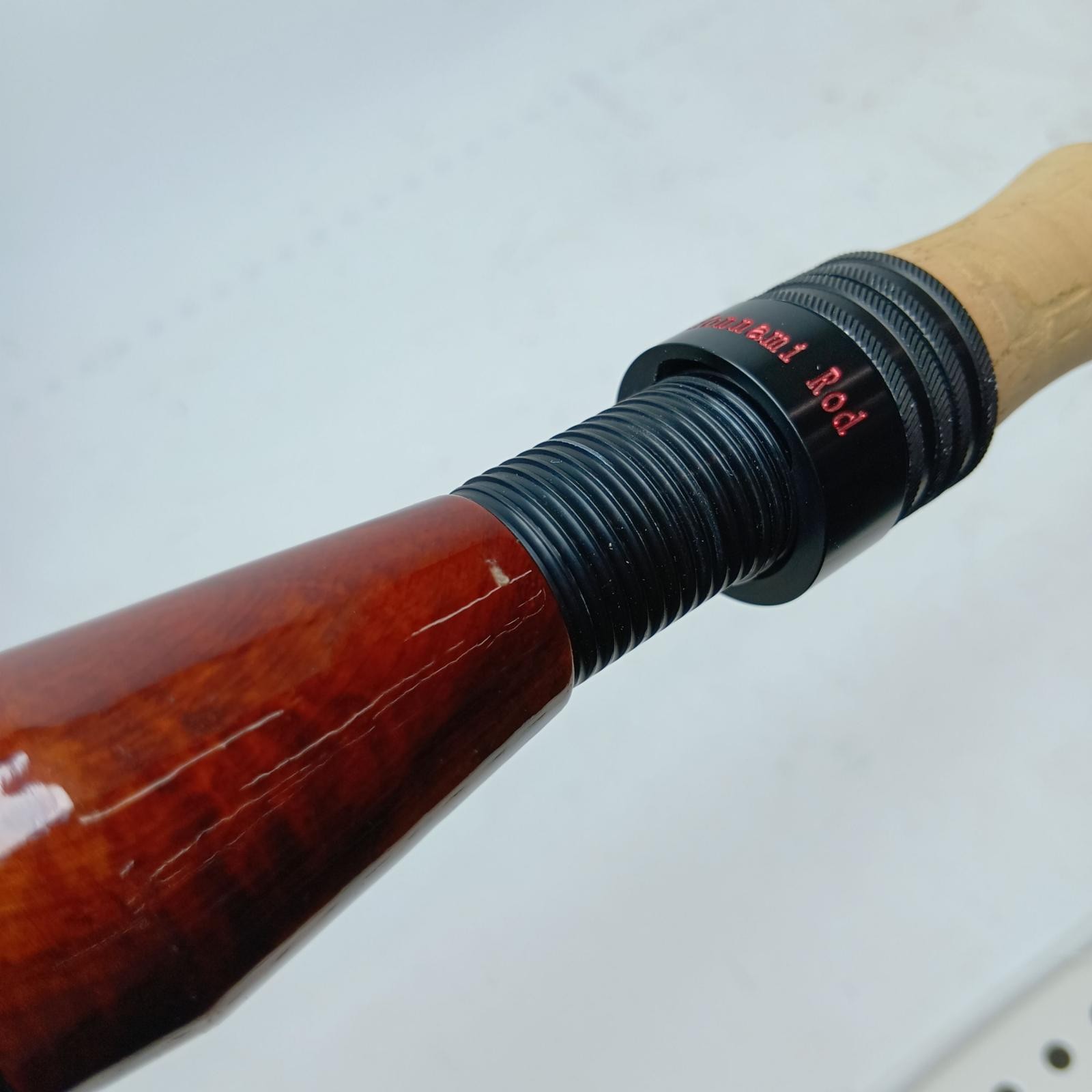 Honnami Spirit Trout rod Honnami Rod 502UL, reel seat “Karin Red and White” …