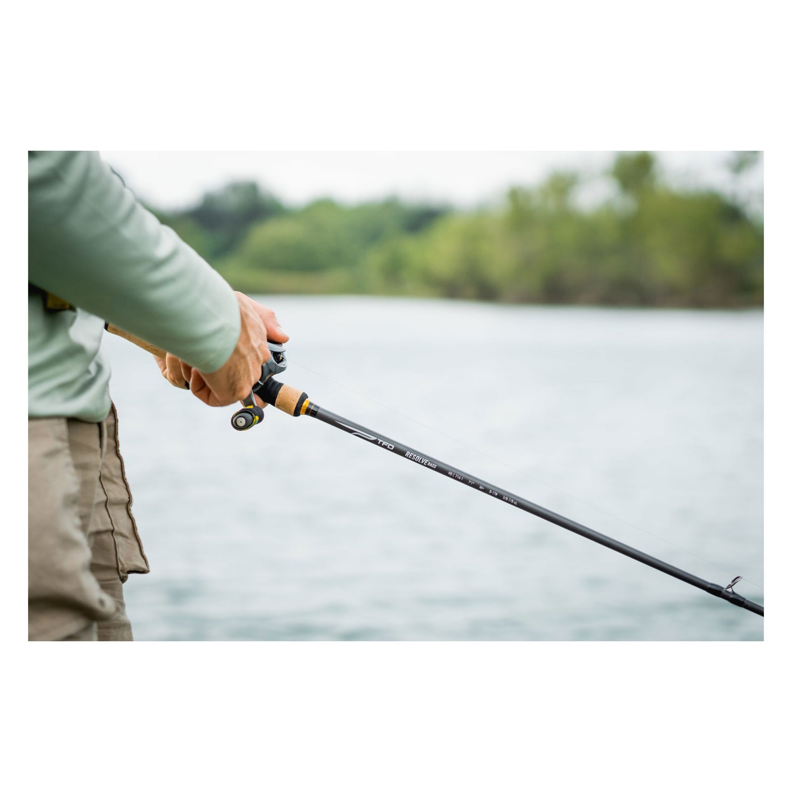 TFO Resolve Bass 7ft M 1pc Casting Rod (RB-C-704-1)
