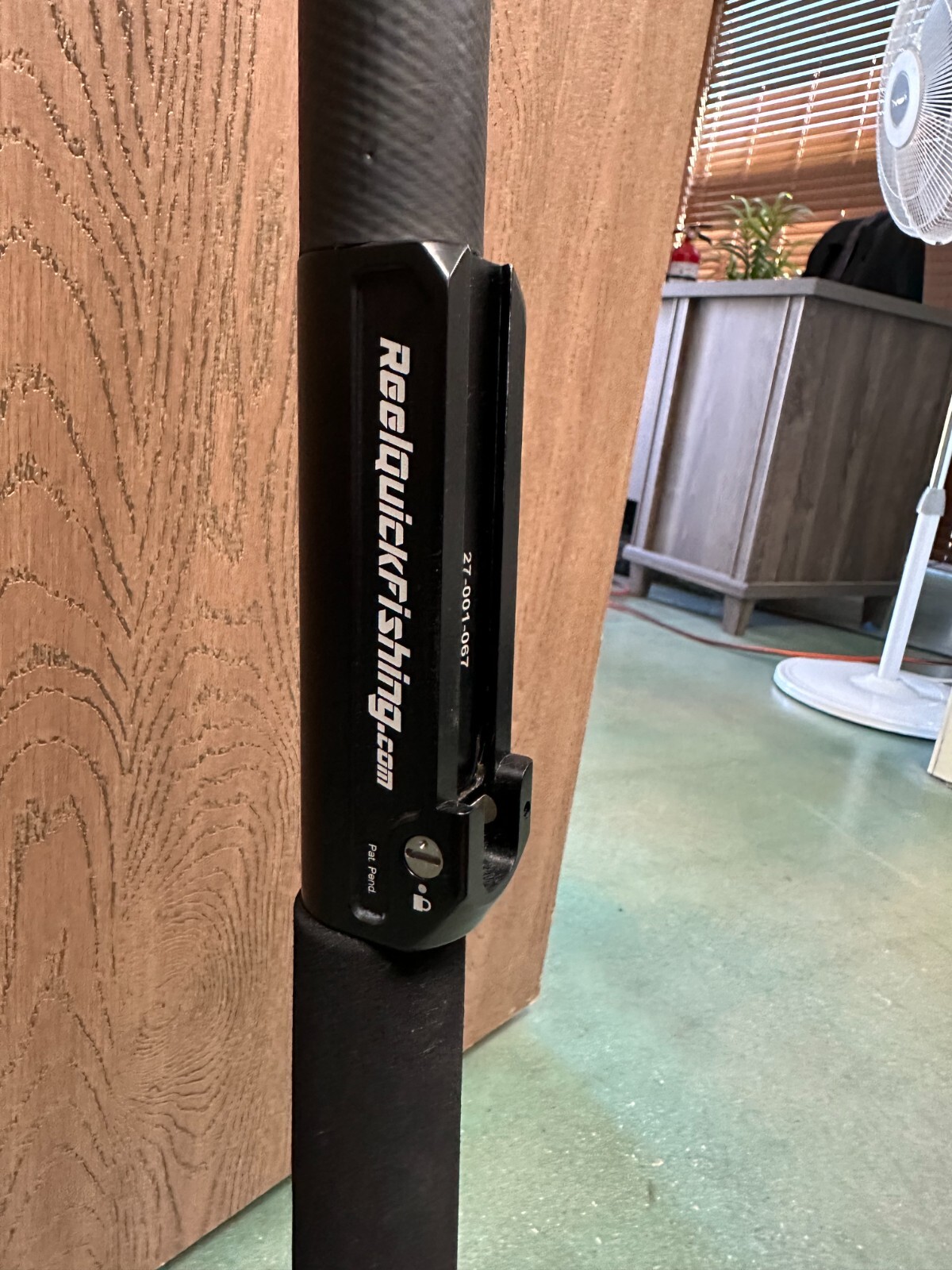 Seeker / ReelQuick OSP rail rod 1×3 7’3″ 60 -100# w RQ27mm dovetail reel seat.