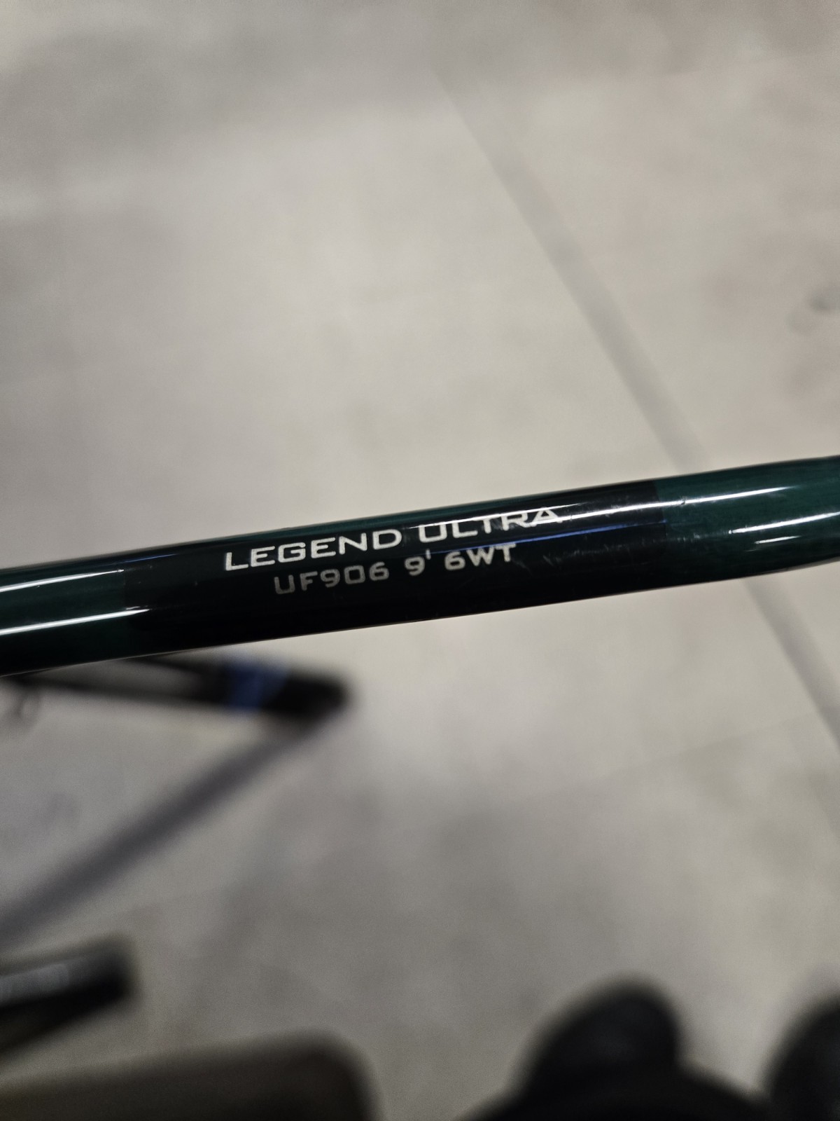 St. Croix Legend Ultra UF906 9′ 6wt 2pc Fast Graphite Fly Rod w/ Tube