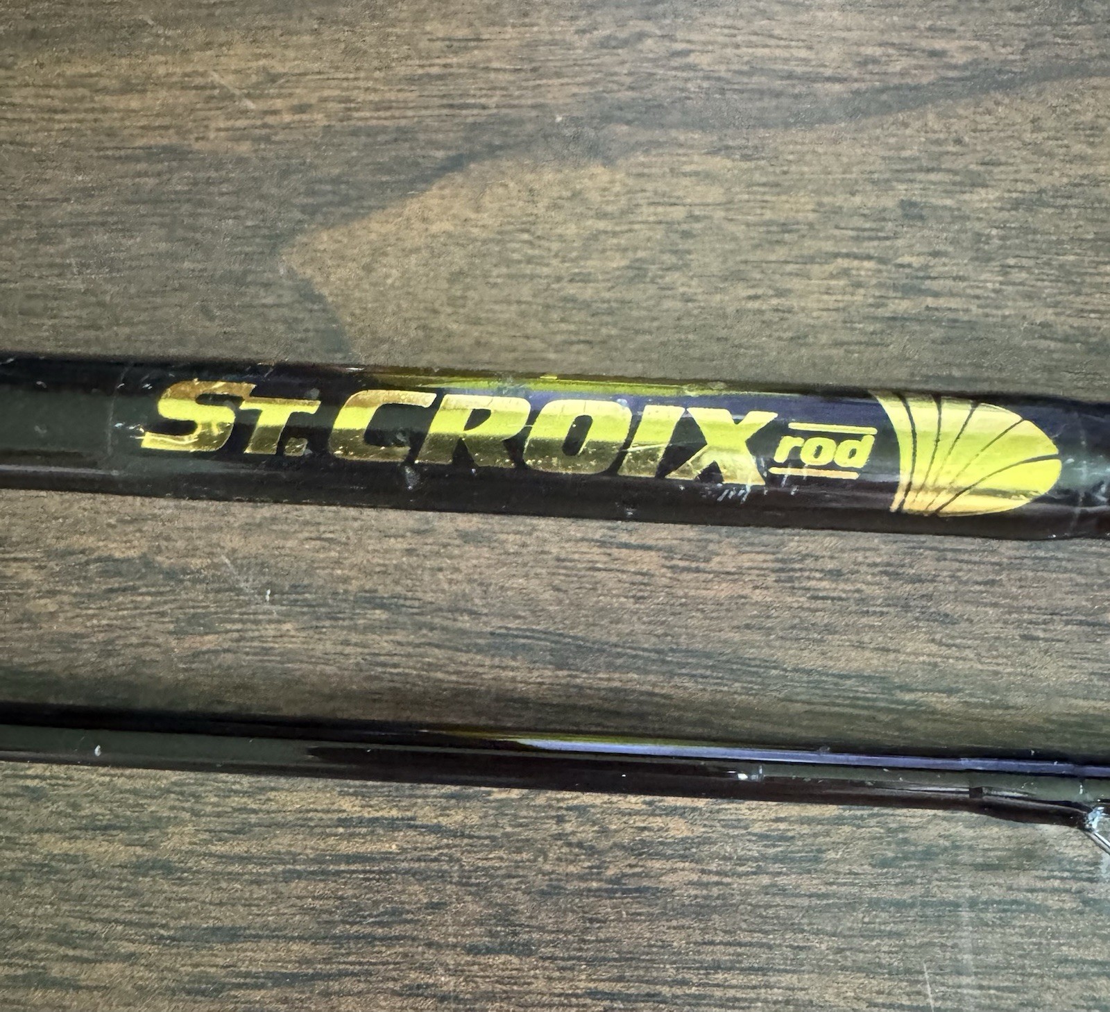 St. Croix 4302 Line WT 5/6 Imperial Graphite 9′ Length 2pc Fly Rod W/Tube & Sock