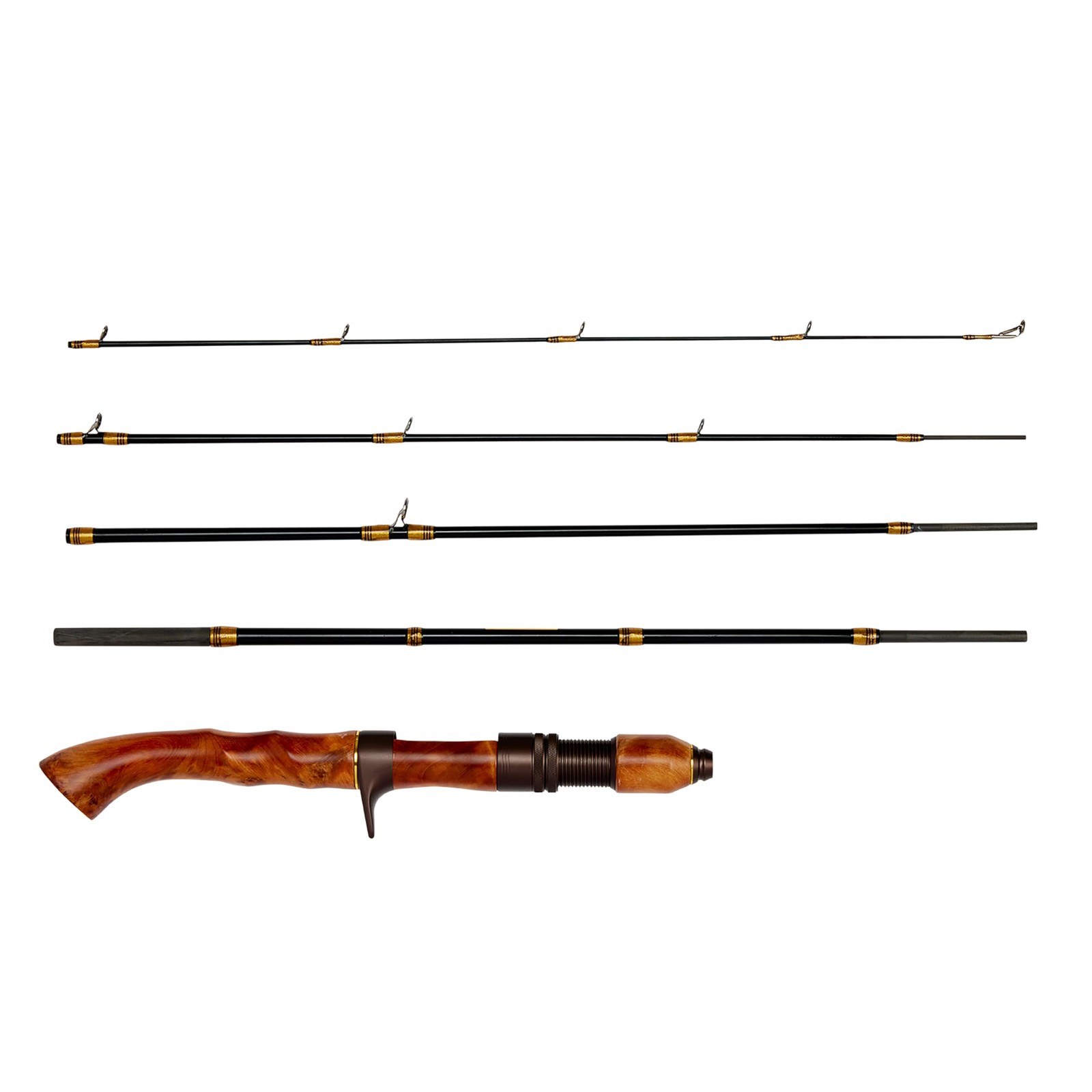 Abu Garcia Conolon CNLC-555ML Bass Trout Catfish Old Fishing Rod Rod Gun Grip Mu