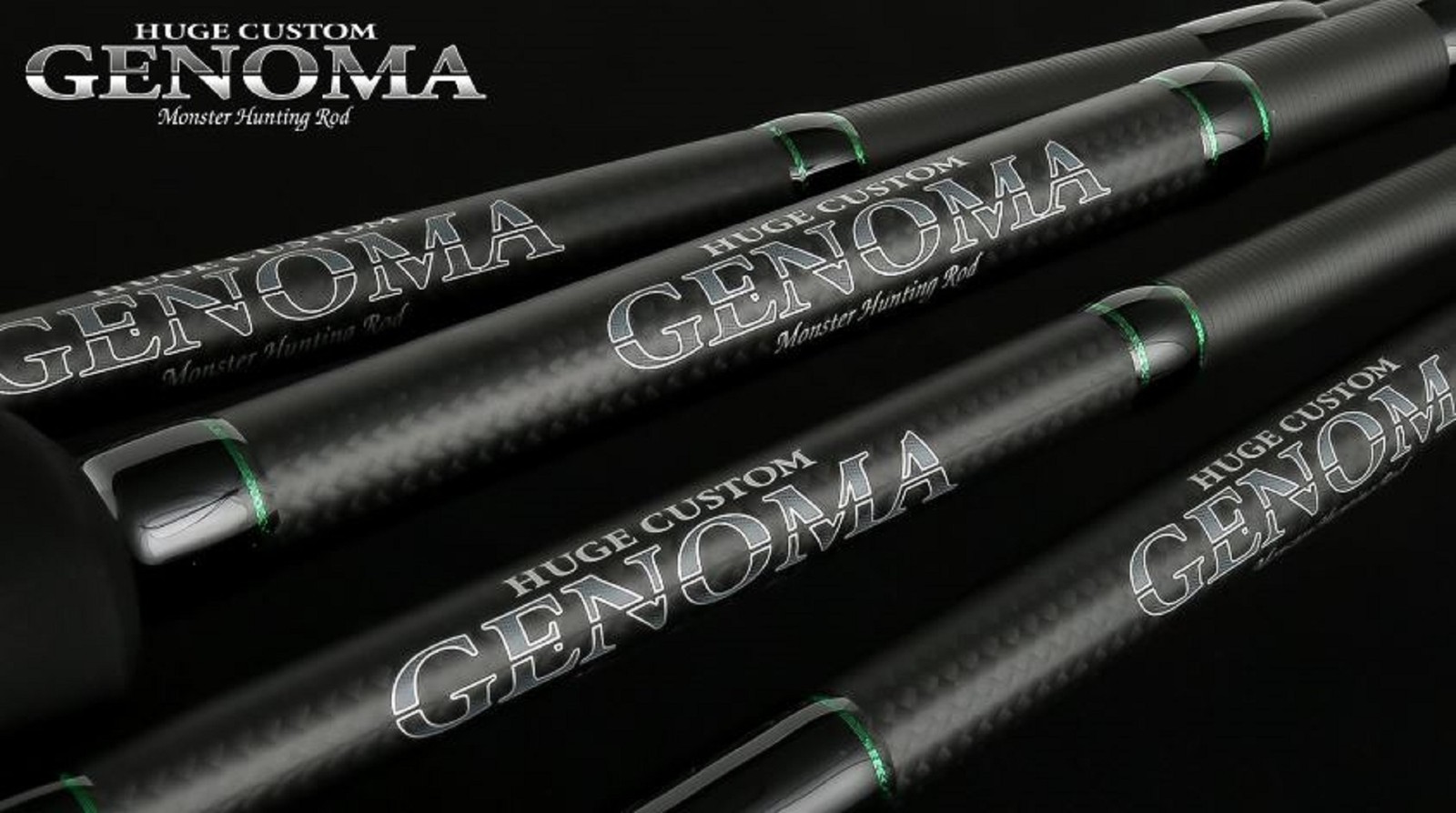 Deps Rod Baitcast Huge Custom Genoma HG3-65F 3 piece (2742)