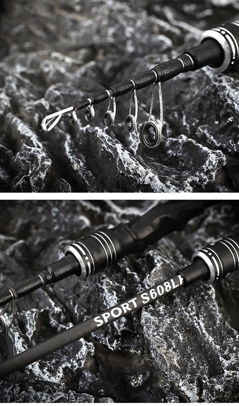 Telescopic Fishing Rod Carbon Fiber Fast Action Casting Spinning Travel Rod Carp