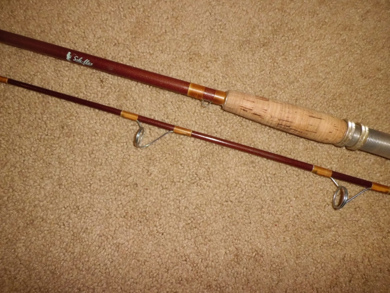 Vintage Silaflex SP80P-2 Spinning 8′ Rod made in USA