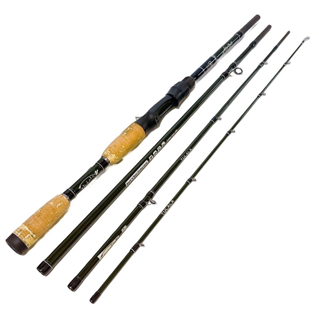 TULALA Rock’n’Roll Fisherman Travel Cast 200 Baitcast Lure Fishing Rod JDM
