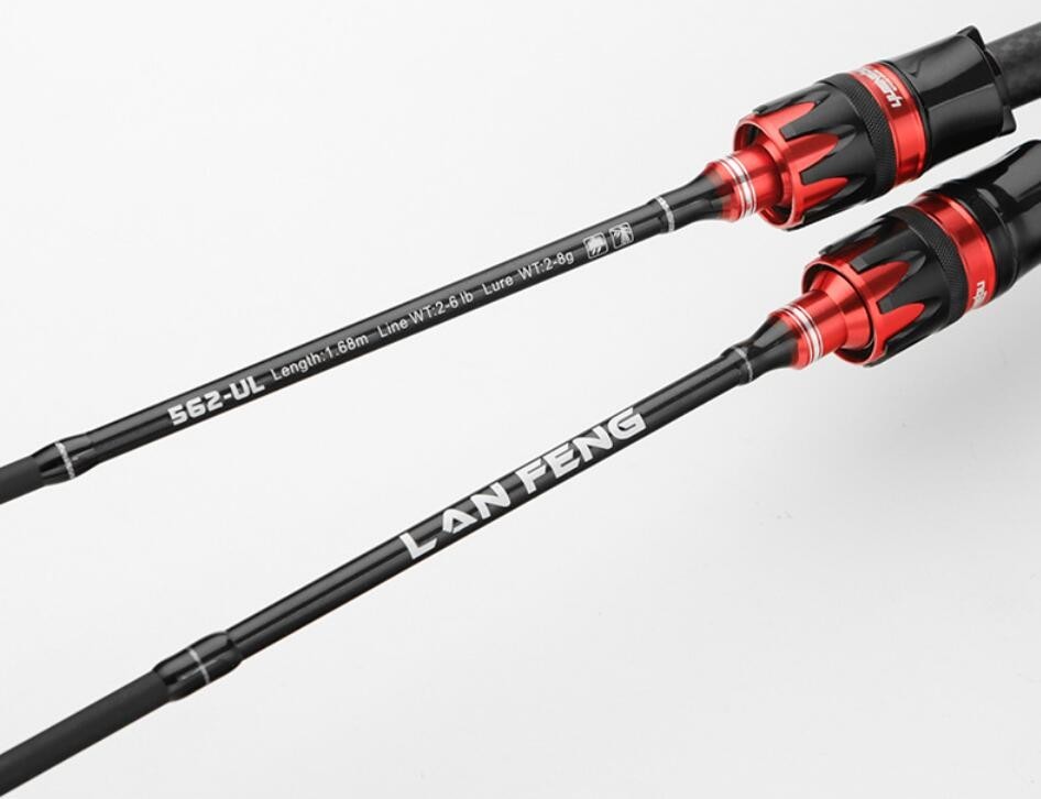 Carbon Casting Telescopic Fishing Rods 1.5m-1.8m Portable Poles Travel Spinning