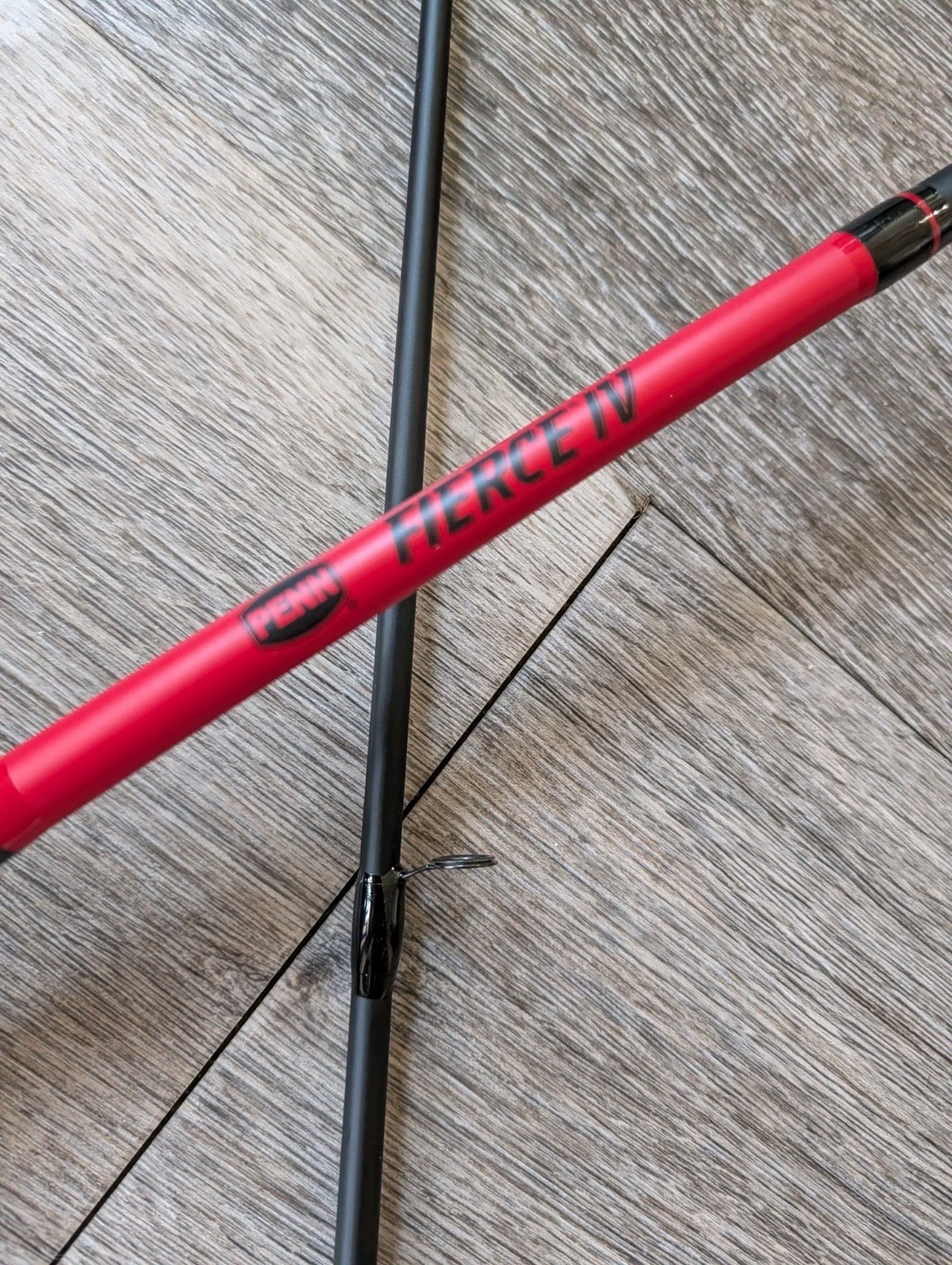 Penn Pursuit IV 7’0” Medium-Fast 2 Piece Spinning Rod. Salesman Sample Rod.