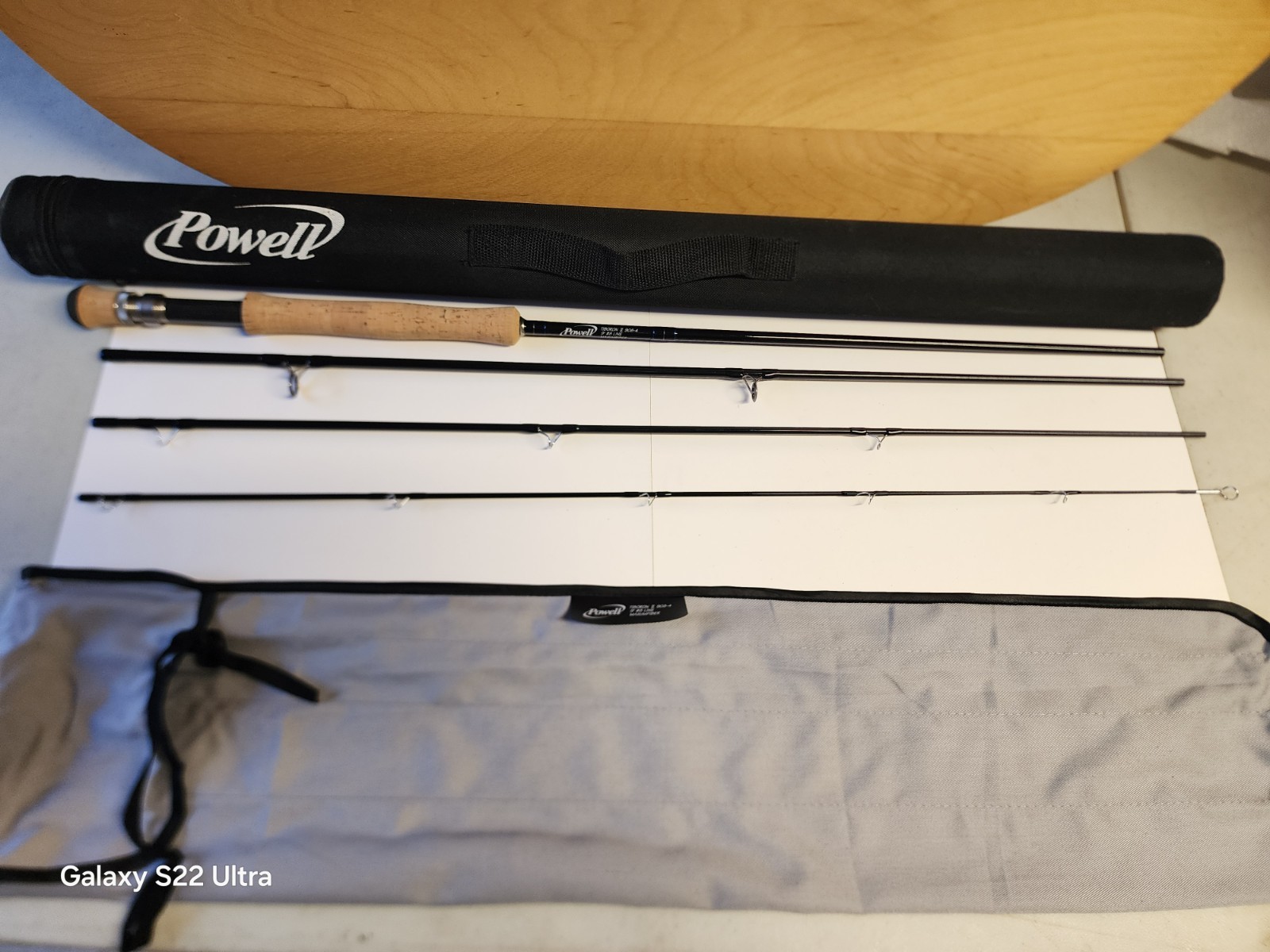 Powell Tiboron Flyrod 909-4 Excellent Condition – Used once!