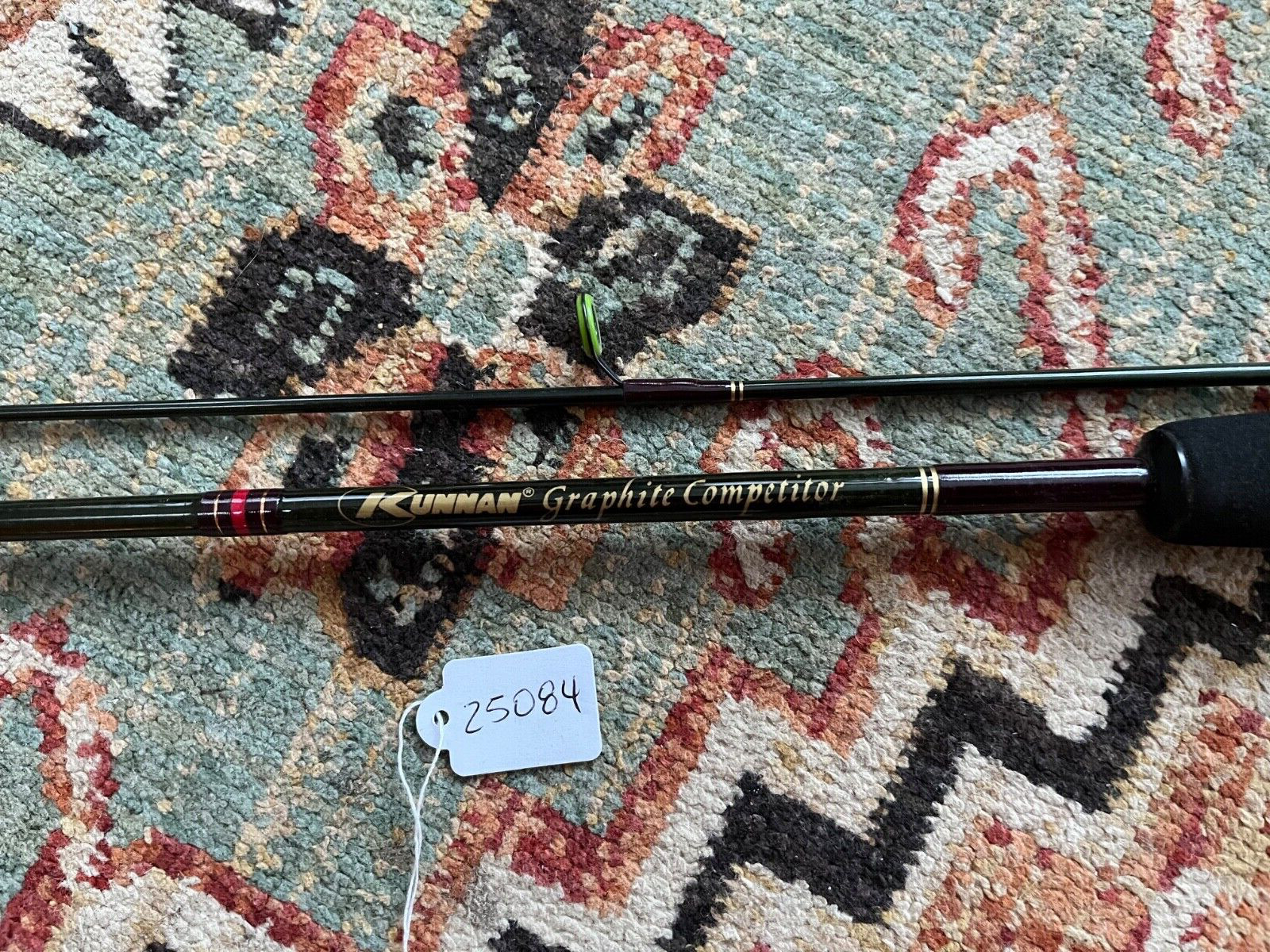 Vintage Kunnan bass/trout fishing rod 6-10lb (25084)