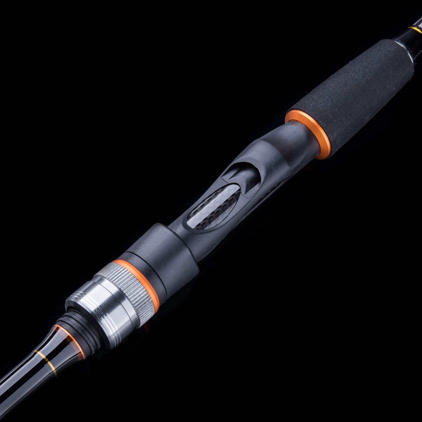 Goture O-Ring Travel Fishing Rod 4 Piece Pole Spinning 30-Ton Carbon Matrix